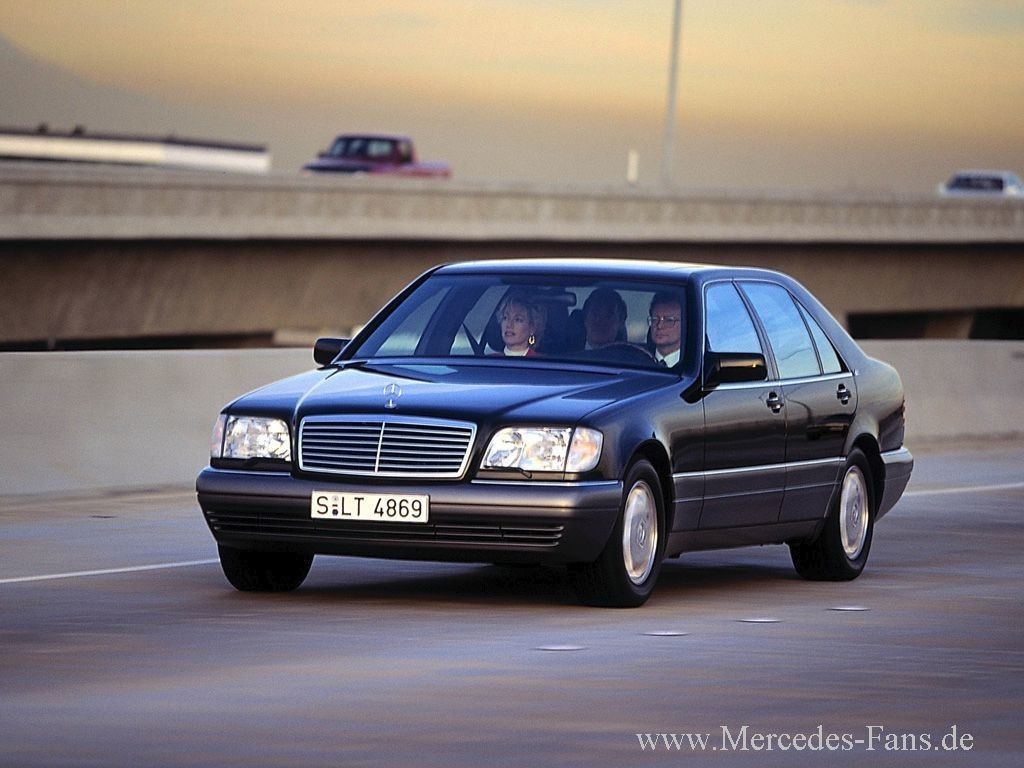Mercedes-Benz Baureihen: W140 S-Klasse (1991-1998): Groß und gut: Beim W140 durfte S gern auch ...